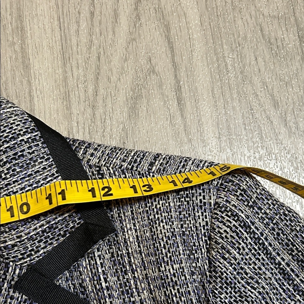 Symmetry Black and Purple Textured Blazer - Picture 6 of 11